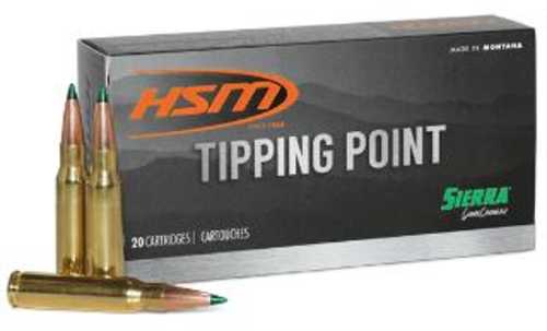 HSM Tipping Point 308Win 165Gr Sierra GC 20/25